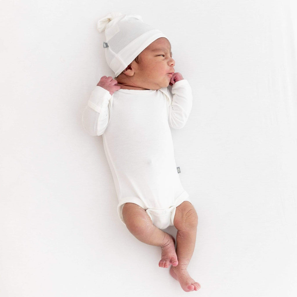 Kyte Baby Knotted Cap - Cloud NB