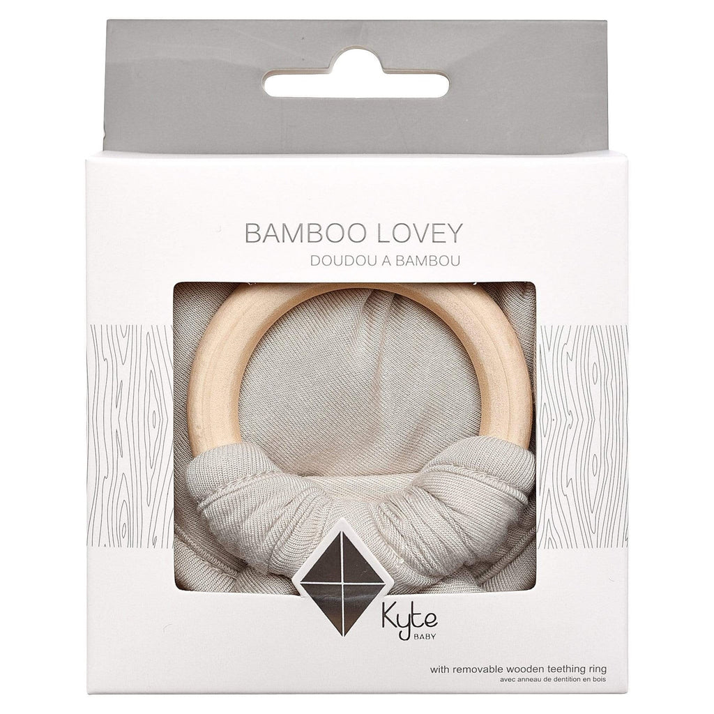 Kyte Baby Lovely with Removable Wooden Teething Ring - Oat