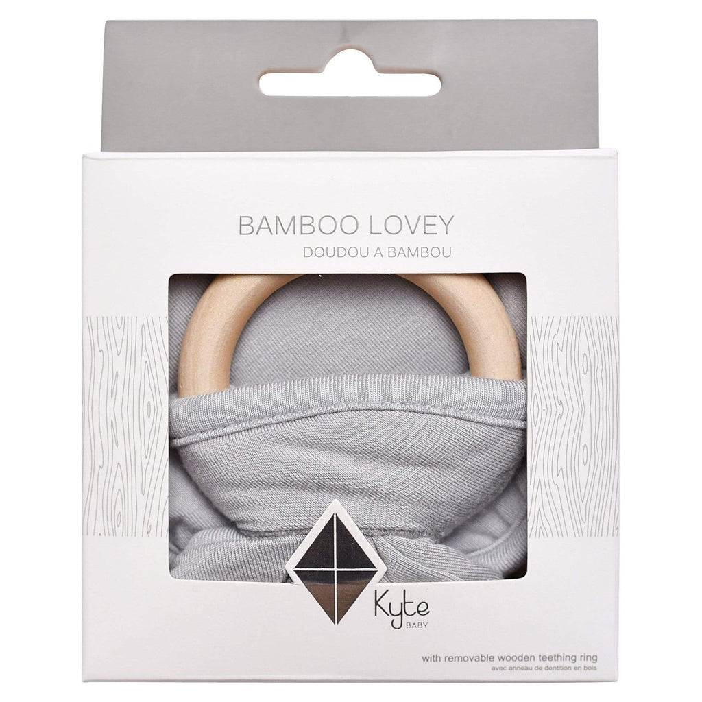 Kyte Baby Lovely with Removable Wooden Teething Ring - Storm