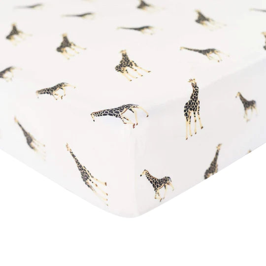 Kyte Baby Crib Sheet - Giraffe