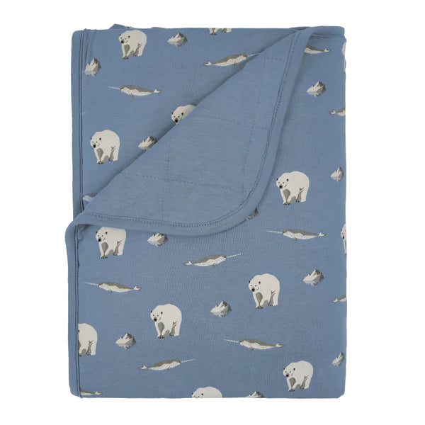 Kyte Baby Printed Toddler Blanket 1.0T - Arctic