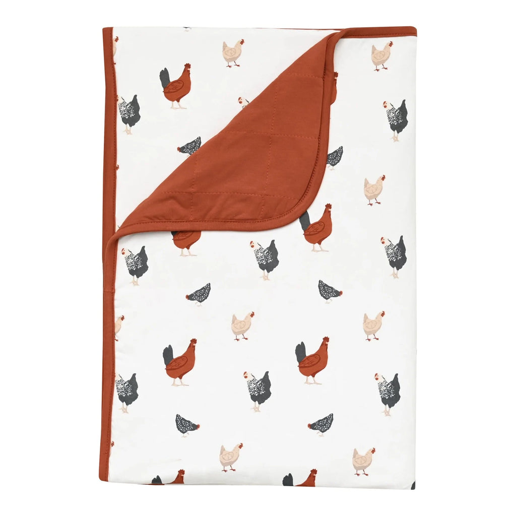 Kyte Baby Printed Toddler Blanket 1.0T - Chick