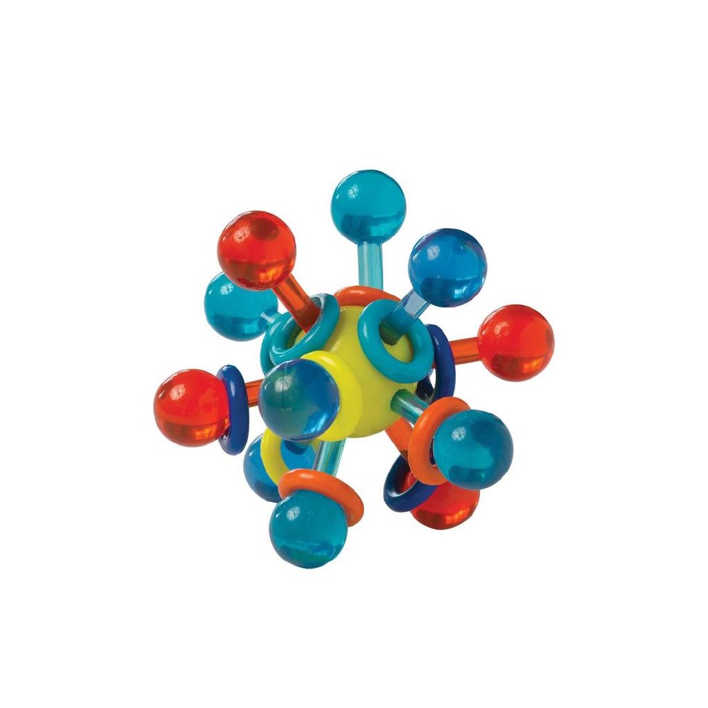 Manhattan Toy Transparent Atom Teether