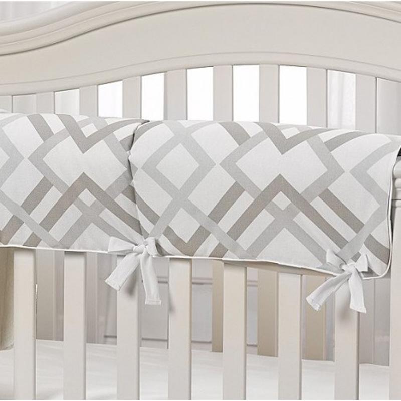 Liz and Roo Crib Rail Cover(Made in USA) - Easton