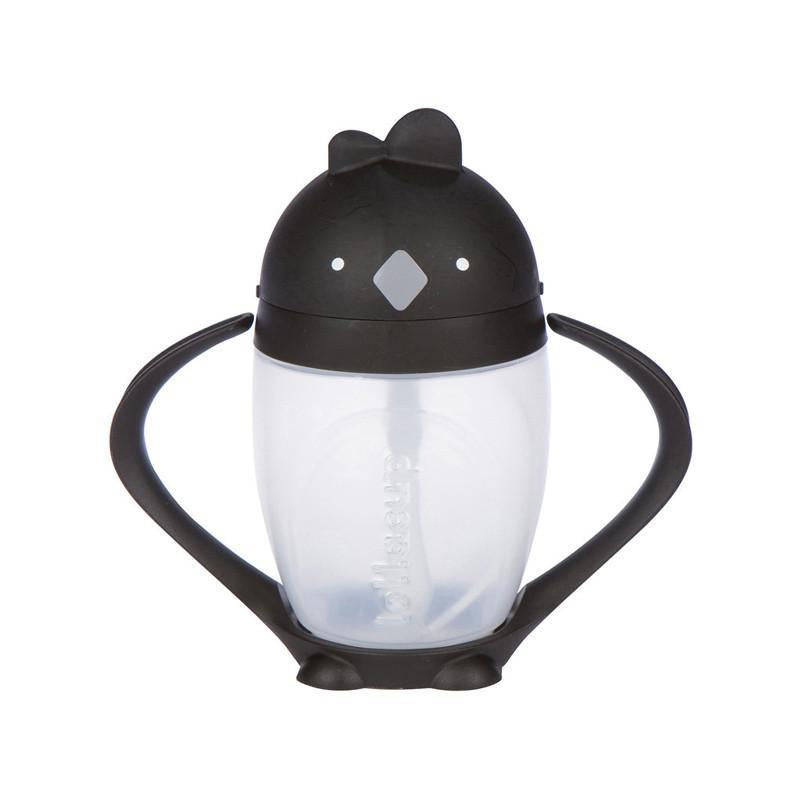 Lollaland Lollacup - Straw Sippy Cup - Black - CanaBee Baby