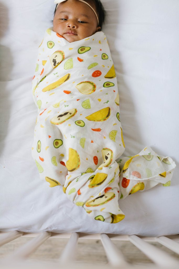 Loulou Lollipop Muslin Swaddle Tacos – - Main Image