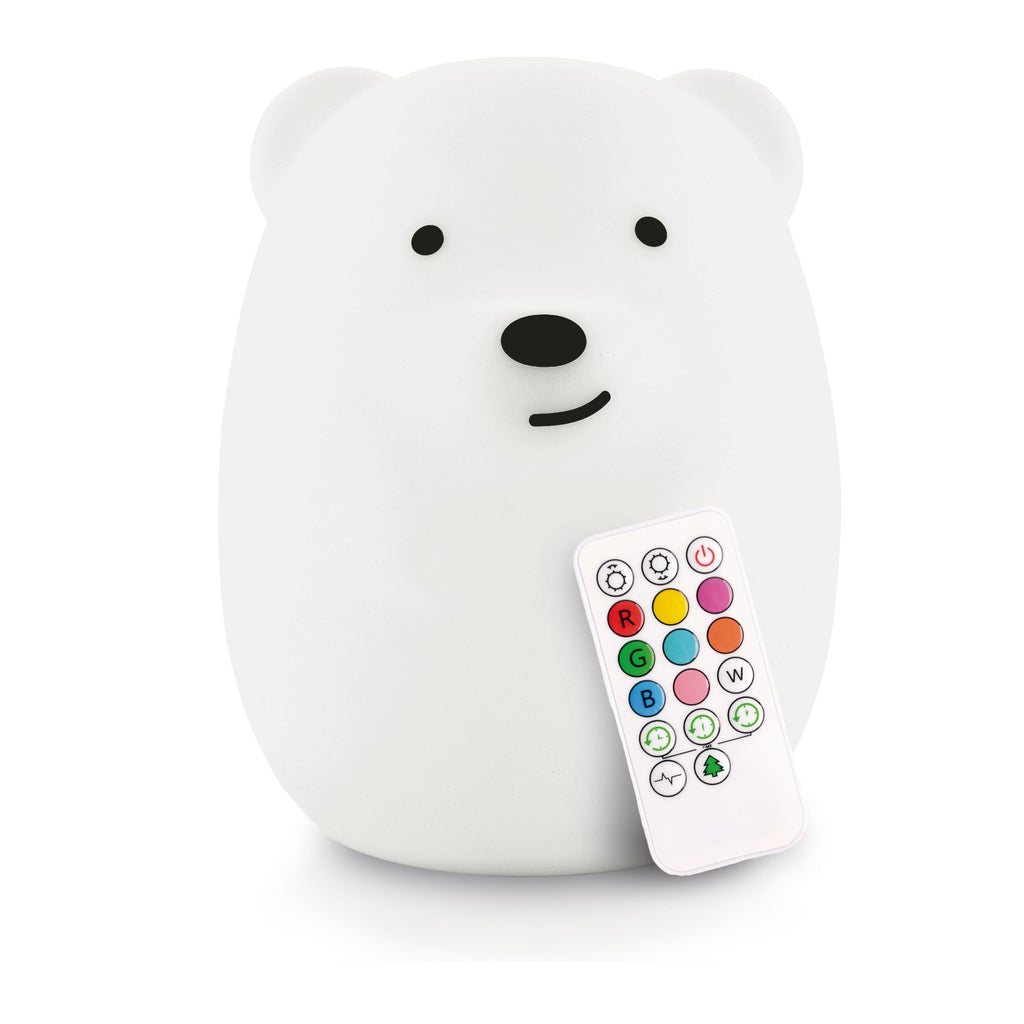 Lumipets LED Bear Night Light with Remote
