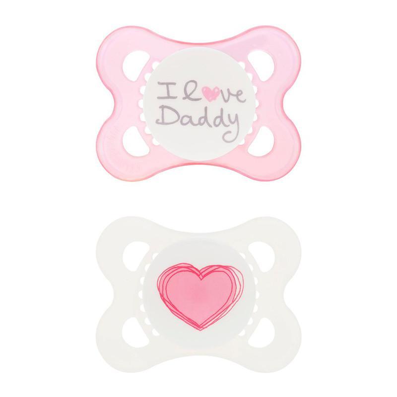 MAM Love & Affection Pacifier - Daddy Girl 0-6m - CanaBee Baby