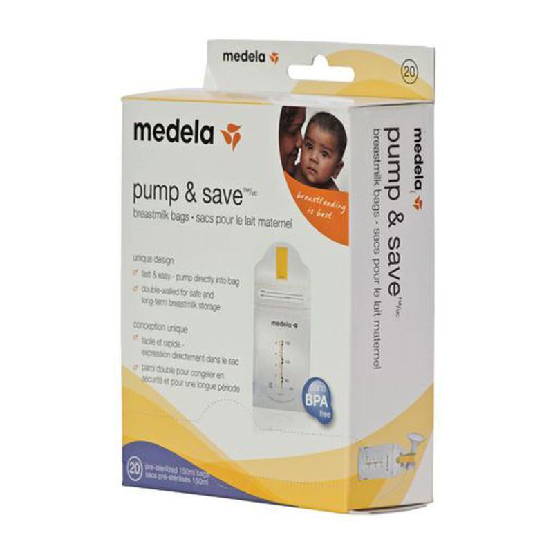 Medela Pump&Save Breast Milk Bag 20pk - CanaBee Baby