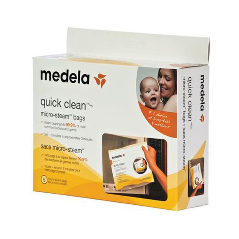Medela Quick Clean Micro-Steam Bag 5pk - CanaBee Baby