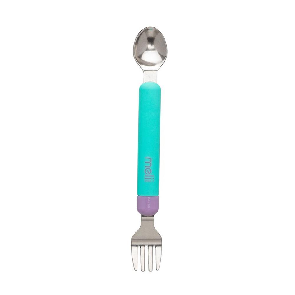 Melii Spork On the Go Blue/Purple 11200