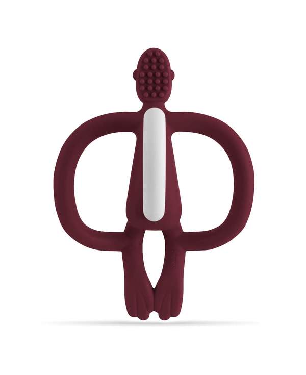 Matchstick Monkey Teething Toy - Claret (MM-T-012)