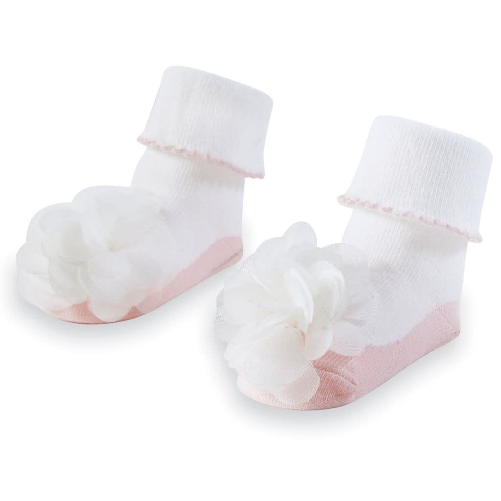 Mudpie Socks White Bella Baby 11040038W