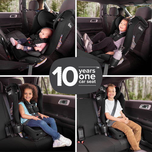 Diono car seat purple sale