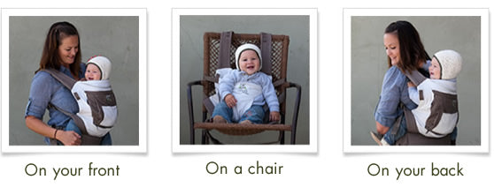 Onya Baby Nexstep Mesh Baby Carrier/Chair Harness - Java