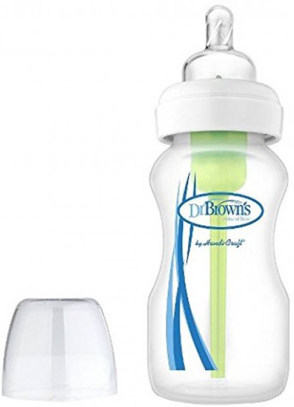 Dr Brown's Options + Newborn Glass Bottle Wide-Neck 270ml/9oz