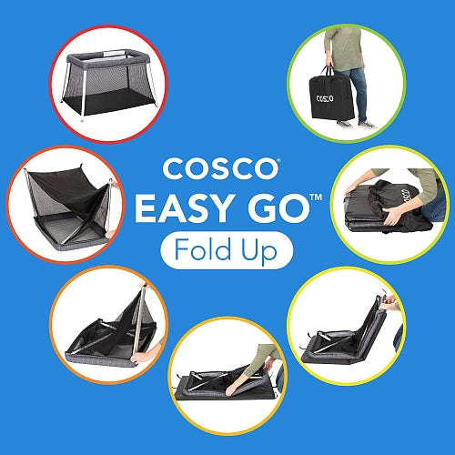 Cosco Easy Go Travel Playard Black