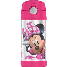 Thermos Funtainer Straw Bottle Minnie Mouse