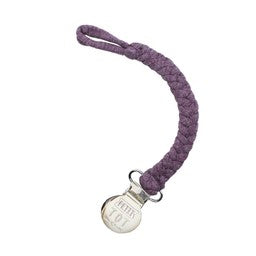 Petit Tot Pacifier Clip Plain Plum (ASAH14)