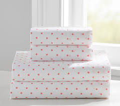 Kidiway Fitted Cotton Crib Sheet - Dots Pink