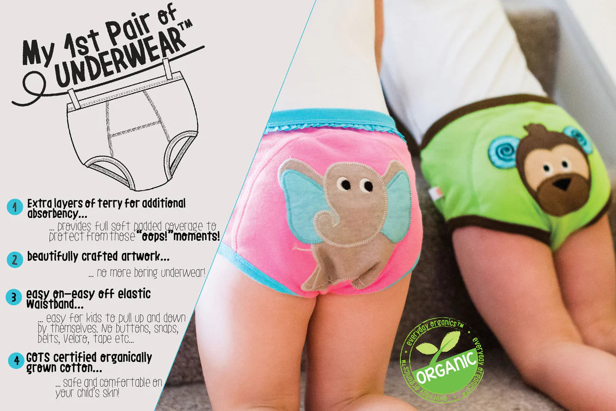 Buy ZOOCCHINI Organic Cotton Potty Training Pants Set Girl Ocean