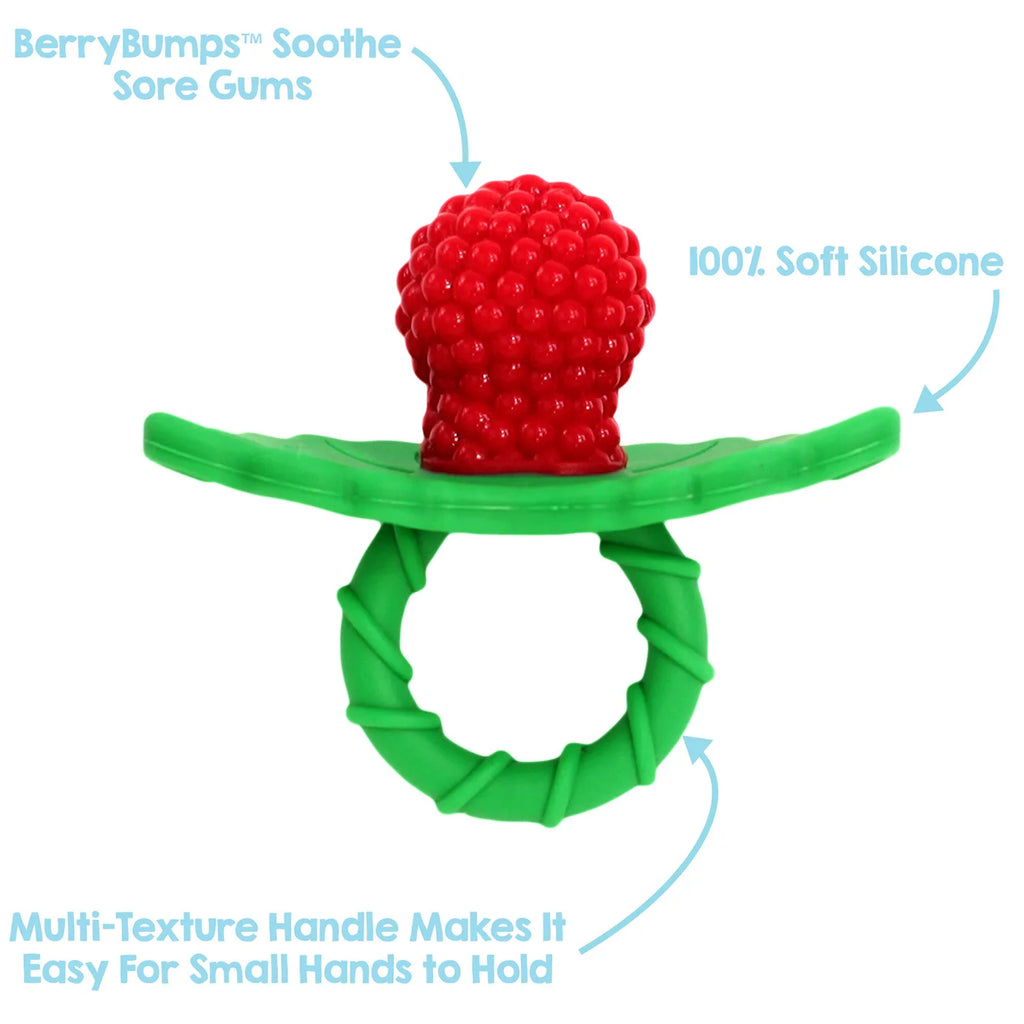 Razbaby RazBerry Teether - Red/Green