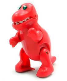 Playwell ROAMING DINO Dinousar Wind Up Toy - Red