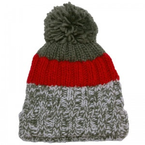 Boys Knit Toque by Calikids-Nature Red