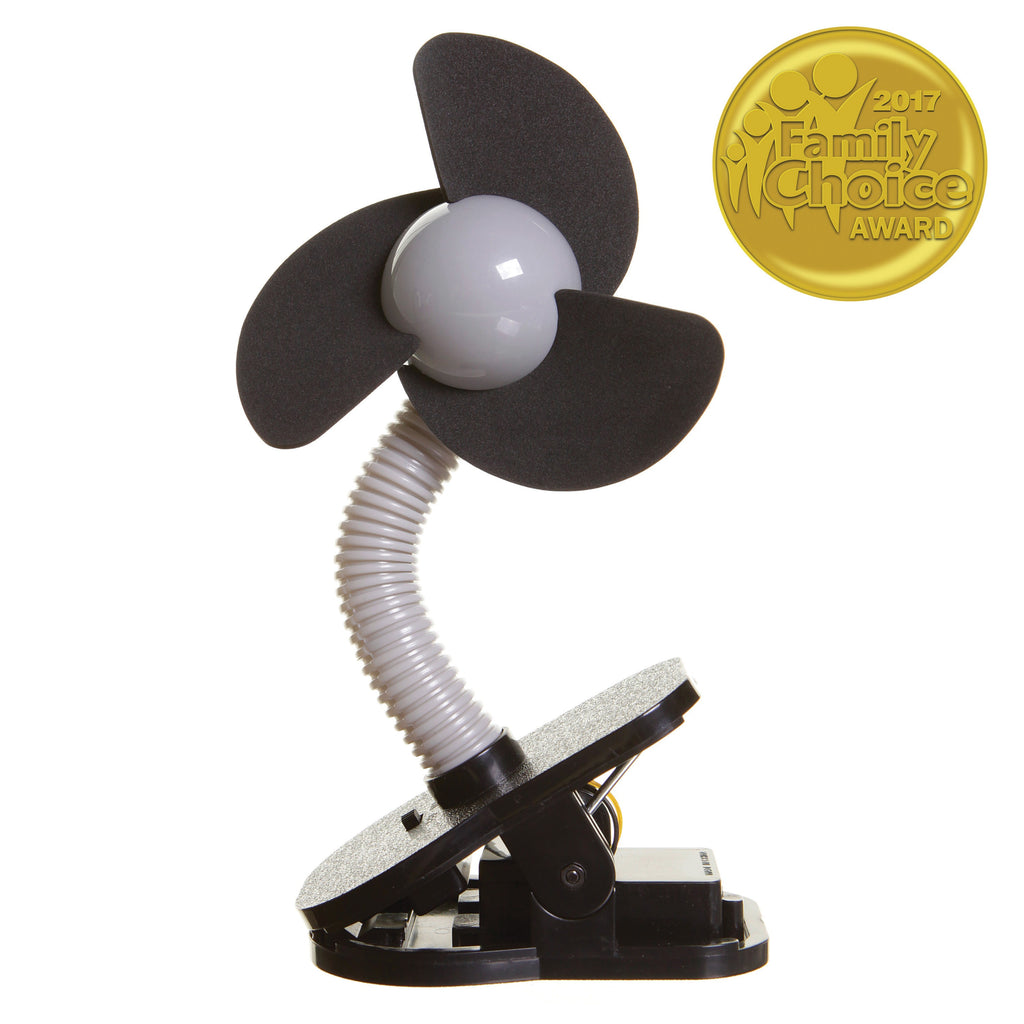 Dreambaby Stroller Fan Silver/Black Foam L278