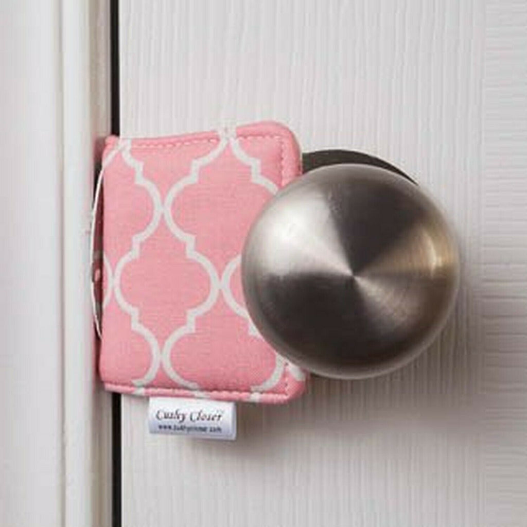 The Original Cushy Closer Door Cushion - Charlotte Pink