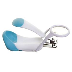 Dreambaby Nail Clippers With Magnifying Glass Blue (L355)