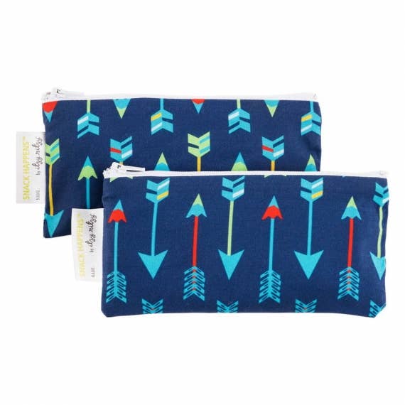 Itzy Ritzy Snack Happens™ Mini Reusable Snack and Everything Bag - Bold Arrows