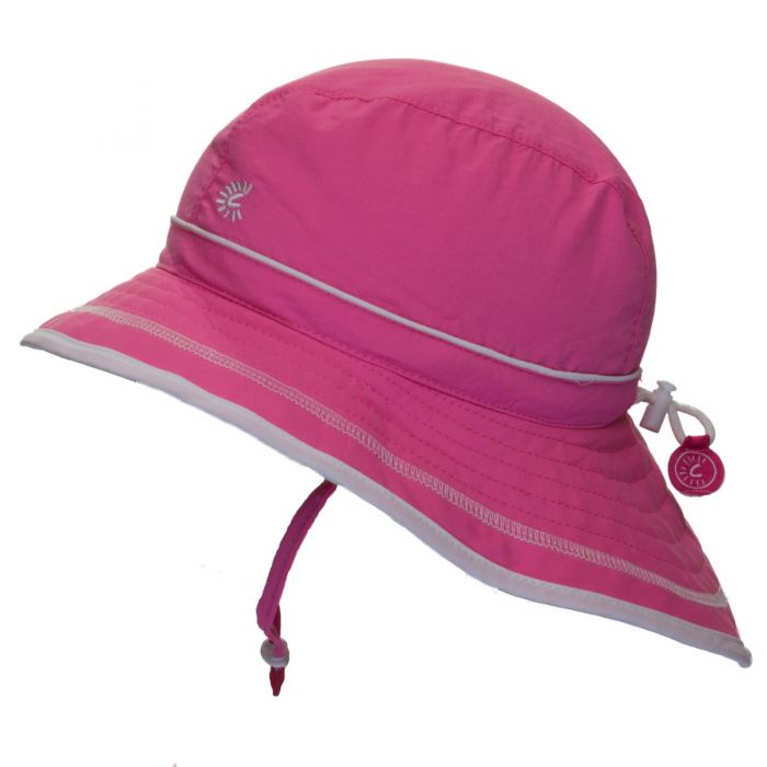 Calikids Summer UV Beach Hat S1716 - Hot Pink