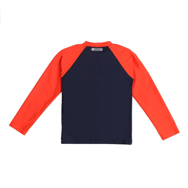 Nano Long Sleeve Rashguard T-shirt Orange