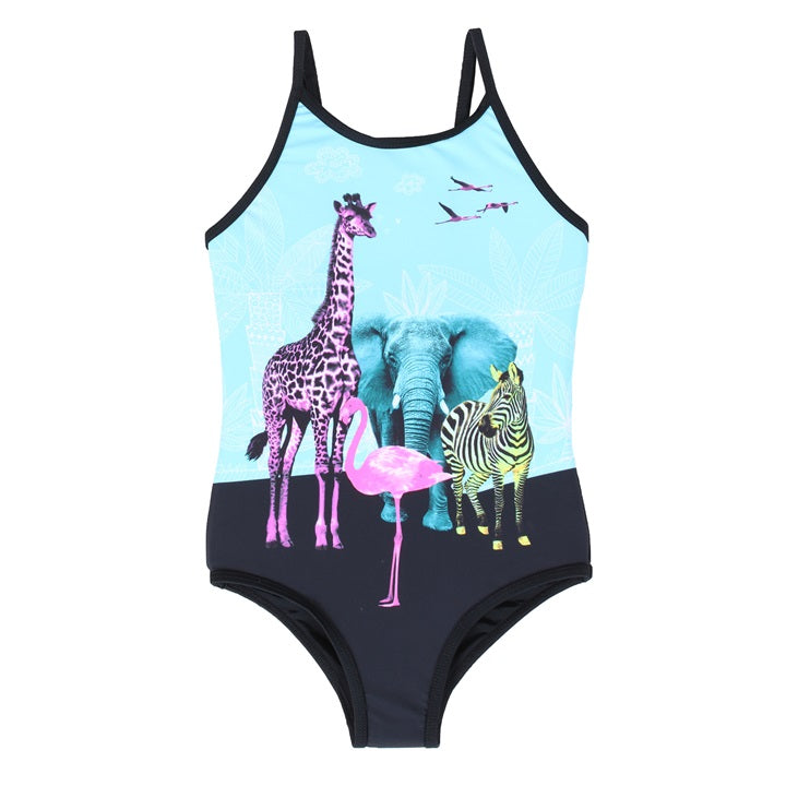 Nano One Piece Swimsuit Animals Print