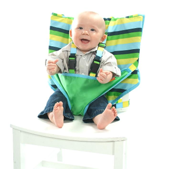 My Little Seat The Travel High Chair Cover Seaside Stripe