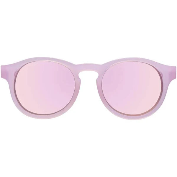 Babiators The Pixie Sunglasses Pink Transparent w/Rose Gold 3-5yrs BLU-038