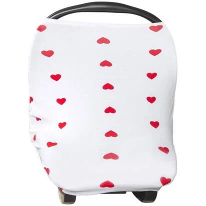 Carseat Canopy Stretch Covers - Ruby