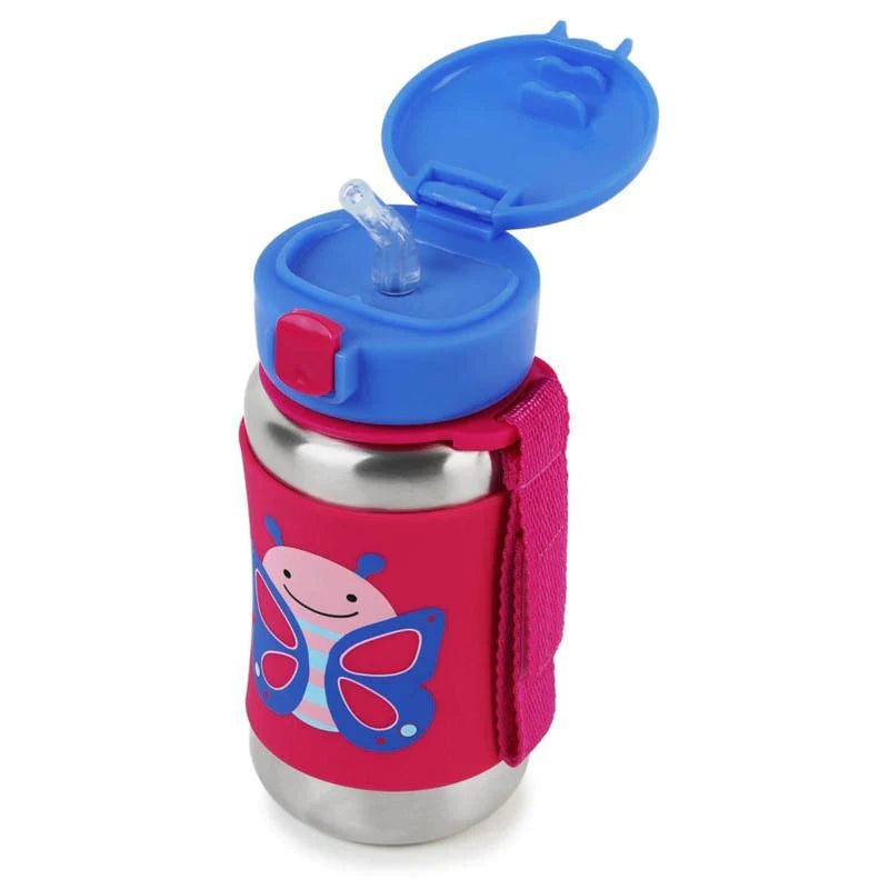 [style_879674021259184] Sh Zoo Stainless Straw Bottle 12oz - Butterfly 252517