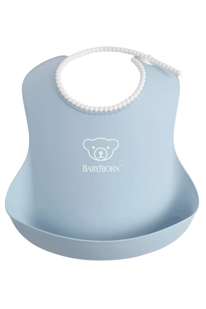 BABYBJÖRN Baby Bib Powder Blue 046367US