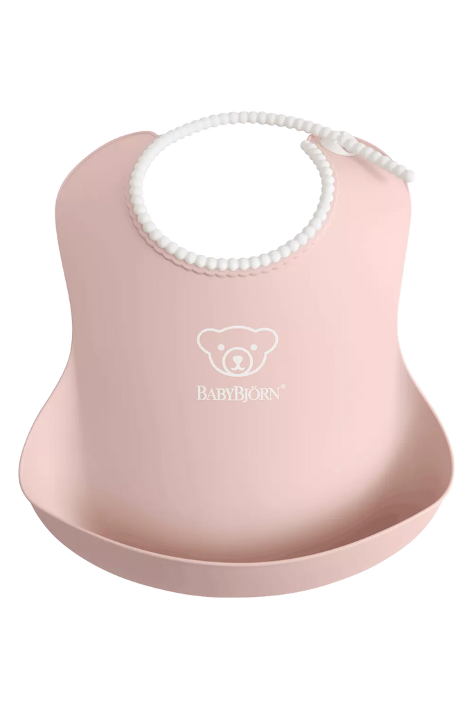 BABYBJÖRN Baby Bib Powder Pink 046364US