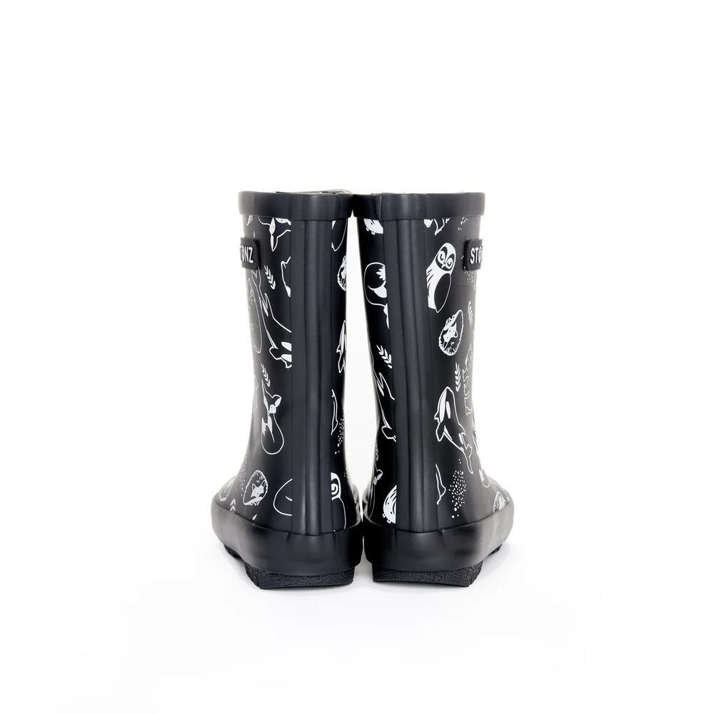 Stonz Rain Boots Neo - Print Black