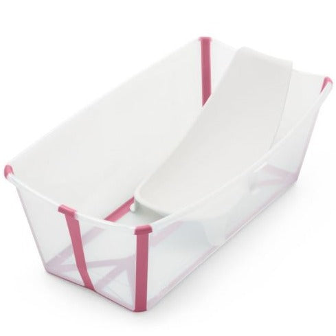 Stokke Flexi Bath V2 Bundle - Trans Pink