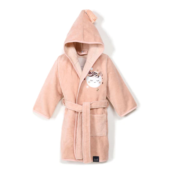 La Millou Bathrobe Bamboo Large - Pink - Fly Me To The Moon Nude