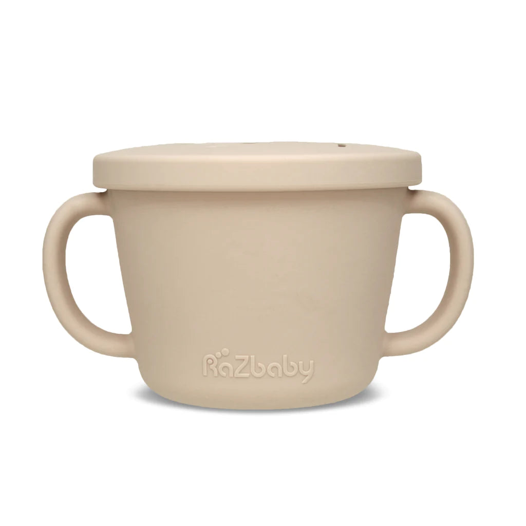 Razbaby Oso-Snack Silicone Snack Cup - Caramel