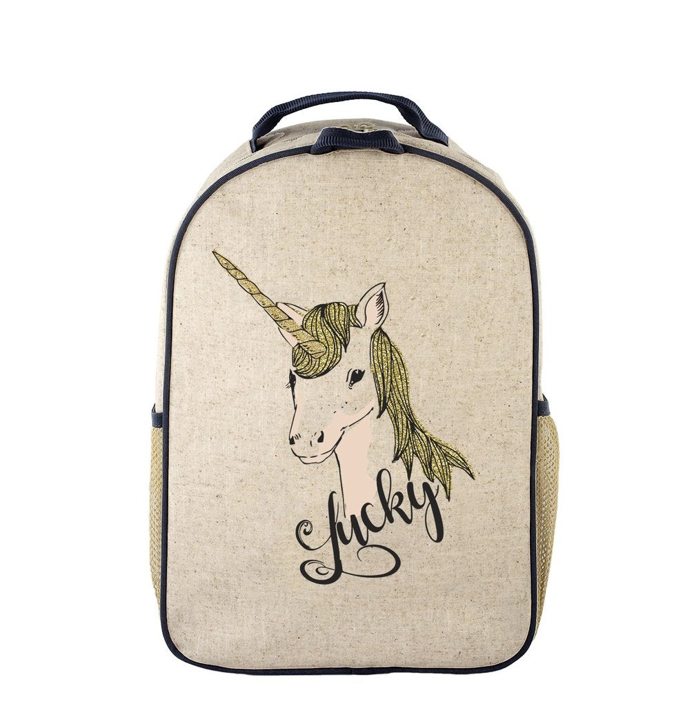 So Young Toddler Backpack Lucky Unicorn