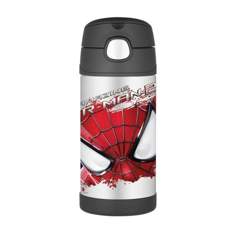 Thermos Funtainer Straw Bottle 12oz - Spiderman 2 - CanaBee Baby