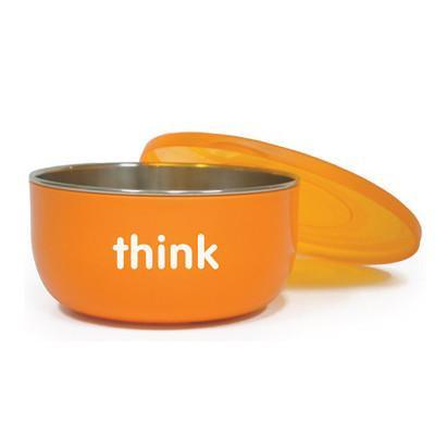 Thinkbaby Cereal Bowl - Orange - CanaBee Baby