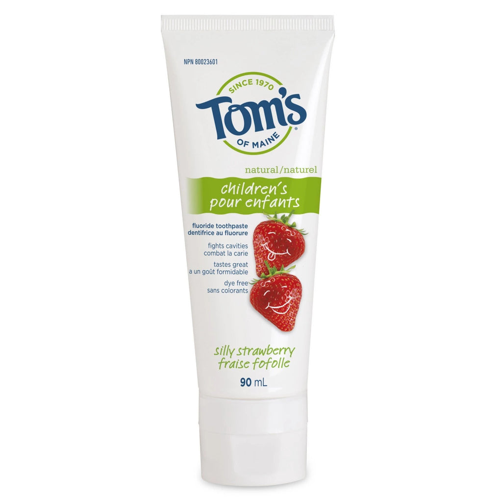 Tom's Fluoride Toothpaste Silly Strawberry 90ml 813219