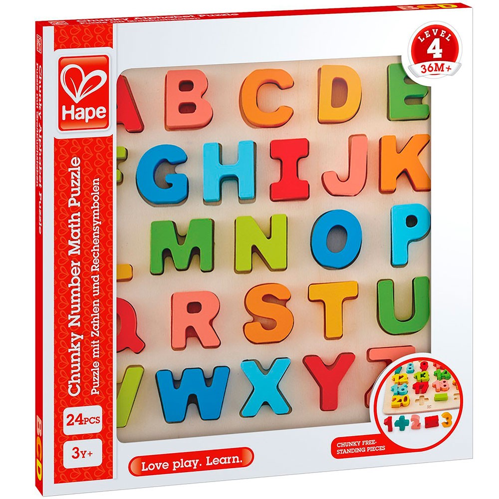 Hape Chunky Alphabet Puzzle E1551